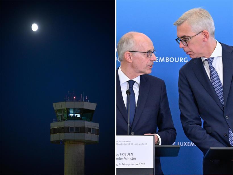 Findel-Tower, Frieden und Gloden bei der Pressekonferenz am Donnerstag: „Wir können keine Aussagen machen, wo die Drohnen herkamen“