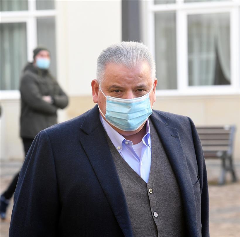 Flavio Becca während des Prozesses Ende Januar
