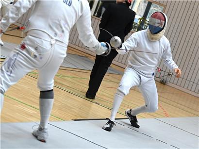 Flavio Giannotte sichert dritten Platz bei EuroFence League Luxembourg 2024 im Fechten mit Florett