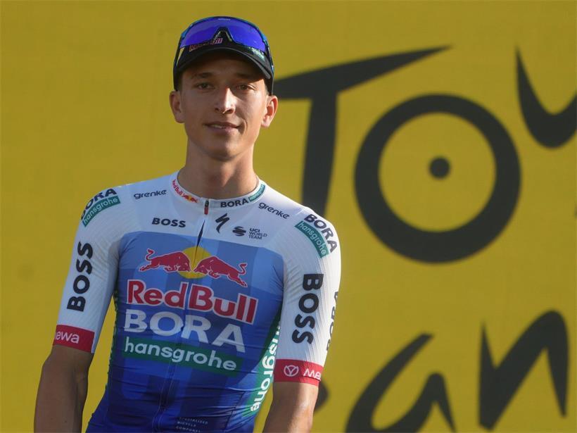 Florian Lipowitz wirkt gelassen nach Kritik von Remco Evenepoel im Radsport-Interview
