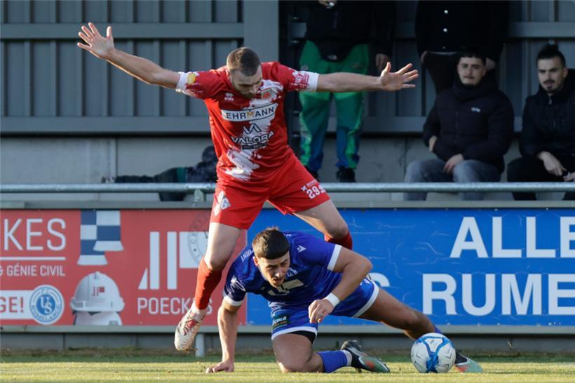 Fola (in Rot) brachte Rümelingen zu Fall
