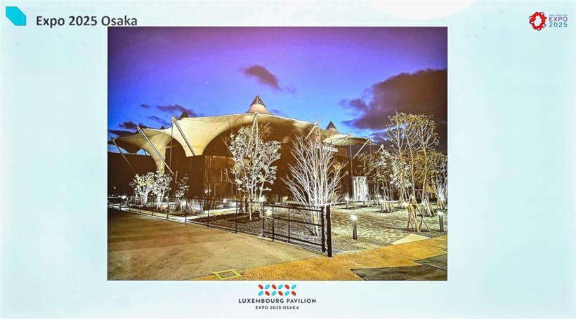 Foto des Luxemburger Pavillons
