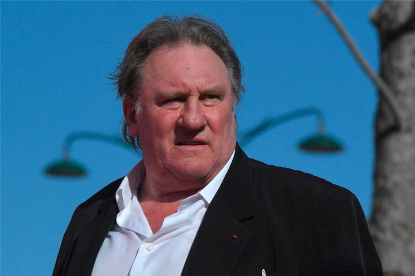 Foto von Schauspieler Gérard Depardieu aus dem Jahr 2017
