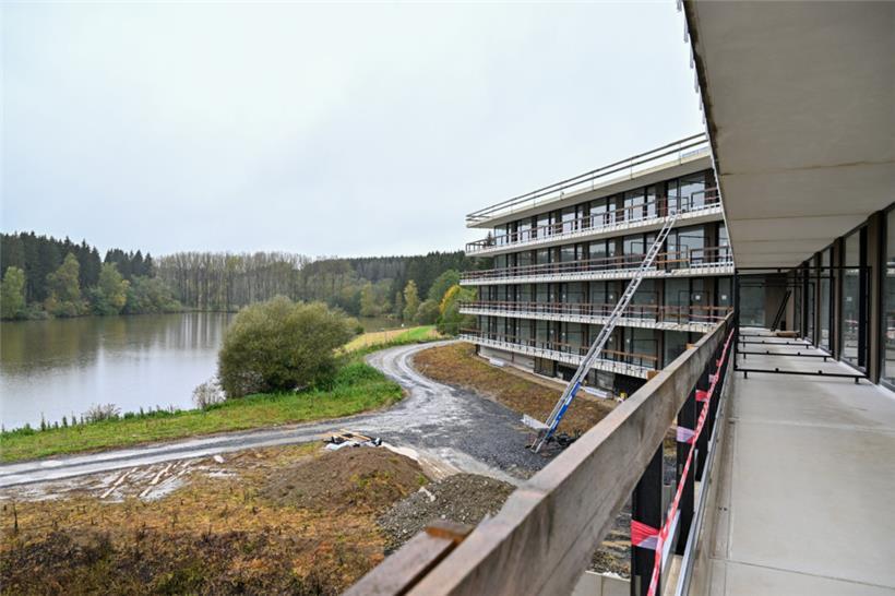 Fotos wie dieses zeigen die Dimensionen des Hotels, das mit 89 Zimmern, Suiten und Duplex-Studios insgesamt 11.000 Quadratmeter groß ist
