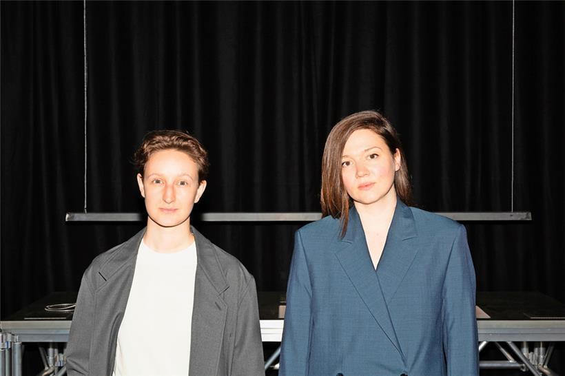 Francelle Cane et Marija Marić, curatrices du pavillon luxembourgeois
