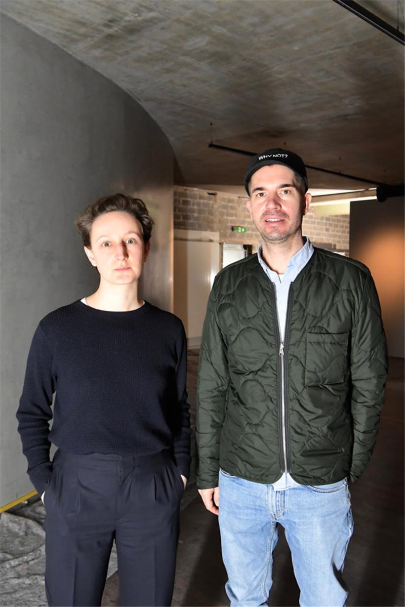 Francelle Cane und Markus Miessen
