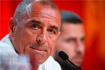 Francesco Calzona übernahm die slowakische Nationalmannschaft vor rund 18 Monaten
