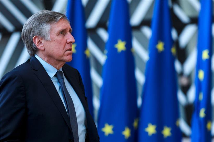 François Bausch bei einem Treffen des Rates für Auswärtige Angelegenheiten der EU in Brüssel
