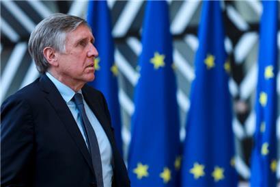 François Bausch bei einem Treffen des Rates für Auswärtige Angelegenheiten der EU in Brüssel
