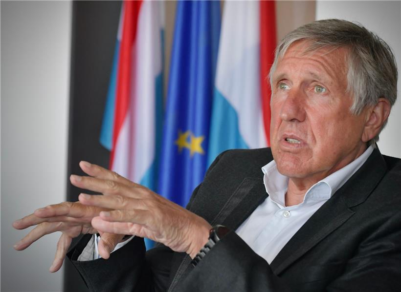 François Bausch („déi gréng“) hat sich am Dienstagnachmittag mit dem Tageblatt unterhalten
