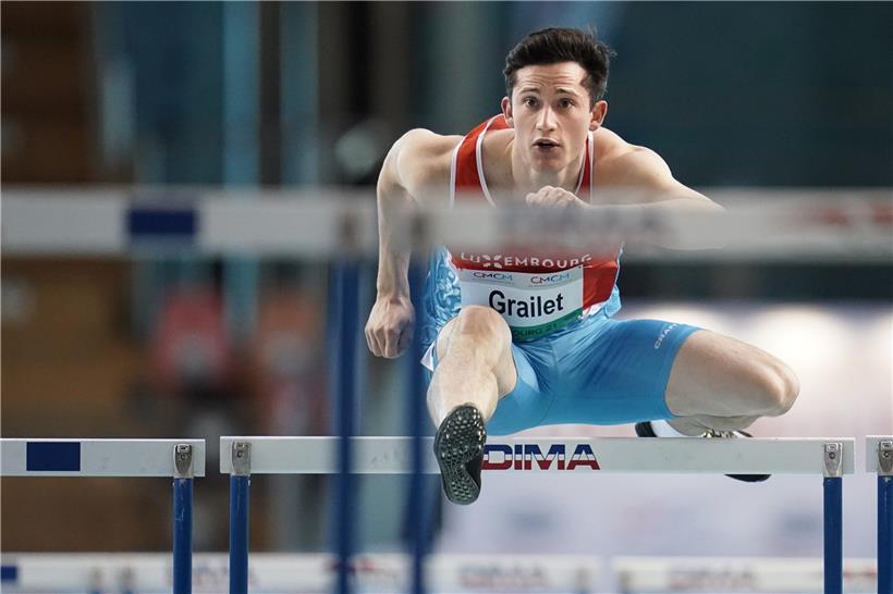 François Grailet verbesserte den Landesrekord über 110 Meter Hürden binnen einer Woche gleich zweimal
