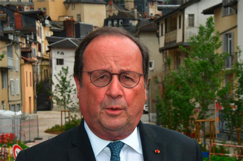 Francois Hollande will bei den Neuwahlen in Frankreich antreten
