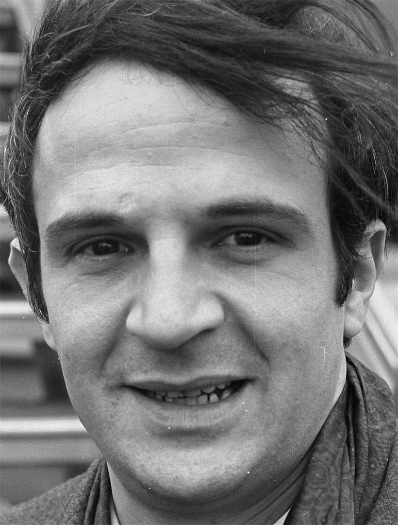 François Truffaut Porträt 1967, französischer Filmregisseur und Wegbereiter der Nouvelle Vague, schwarz-weiß Aufnahme