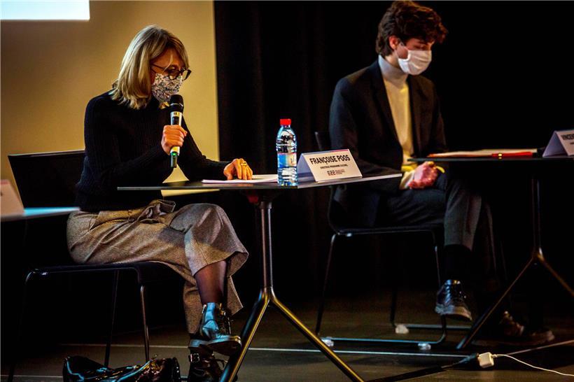 Françoise Poos und Vincent Crapon stellten eine Auswahl des Kulturprogramms vor
