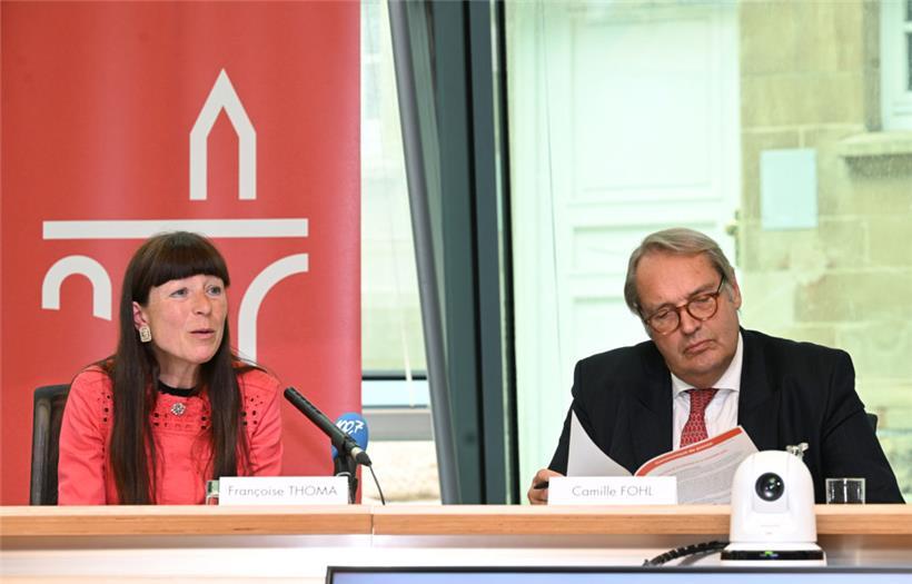 Françoise Thoma und Camille Fohl
