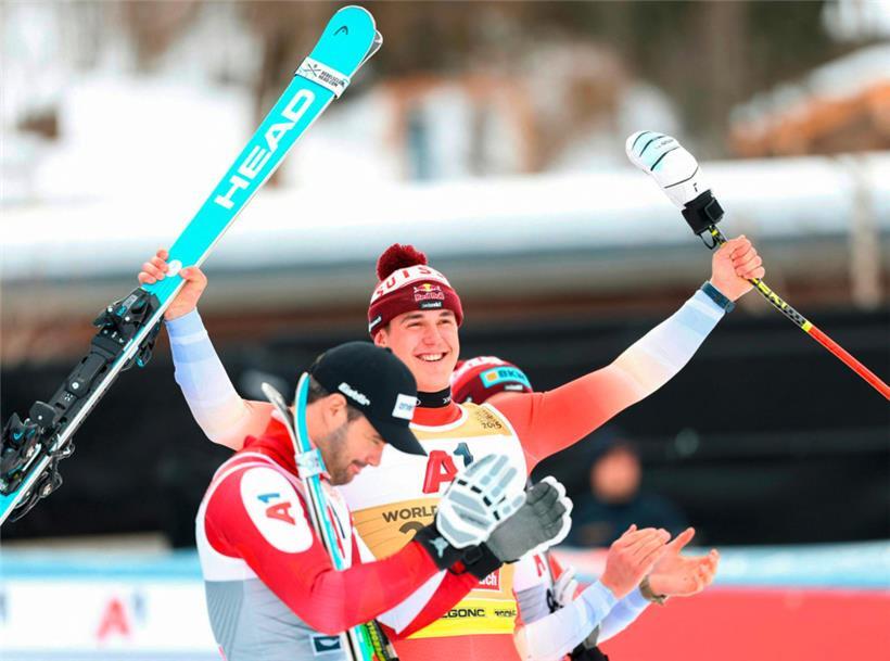 Franjo von Allmen holte etwas überraschend WM-Gold
