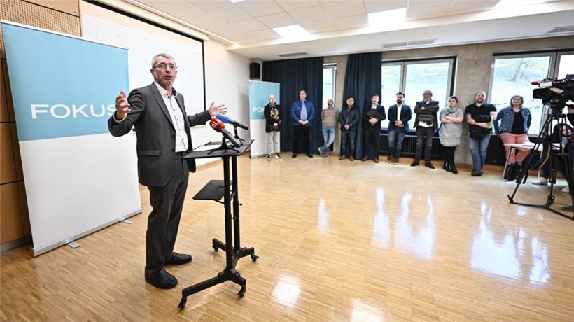 Frank Engel anlässlich der Vorstellung der Kandidaten
