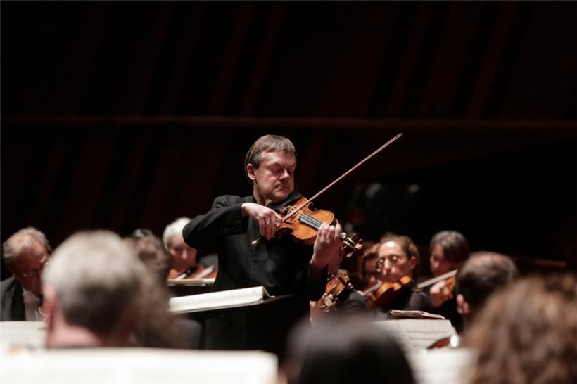Frank Peter Zimmermann in der Philharmonie
