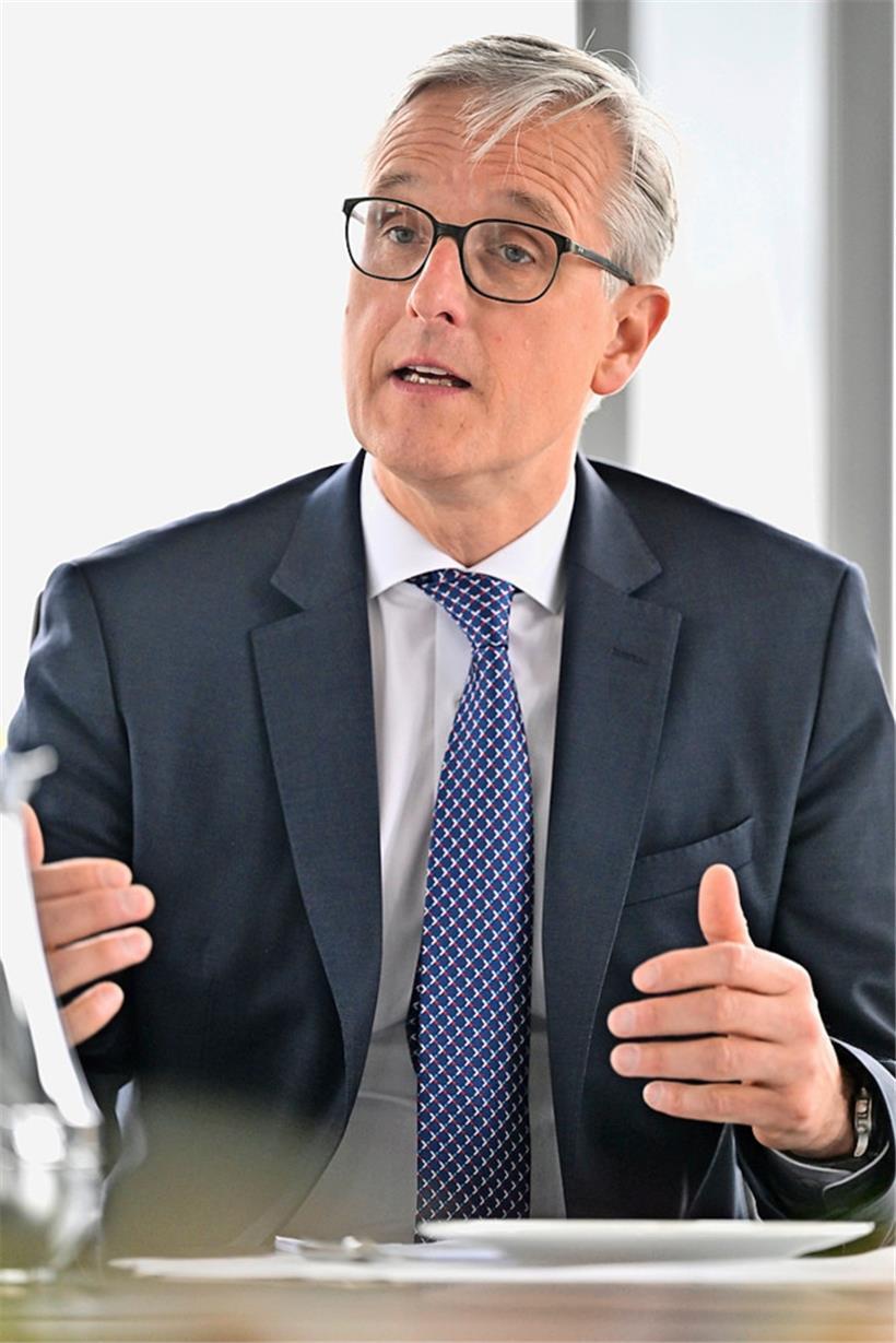 Frank Rückbrodt, Geschäftsführer der Deutschen Bank Luxembourg
