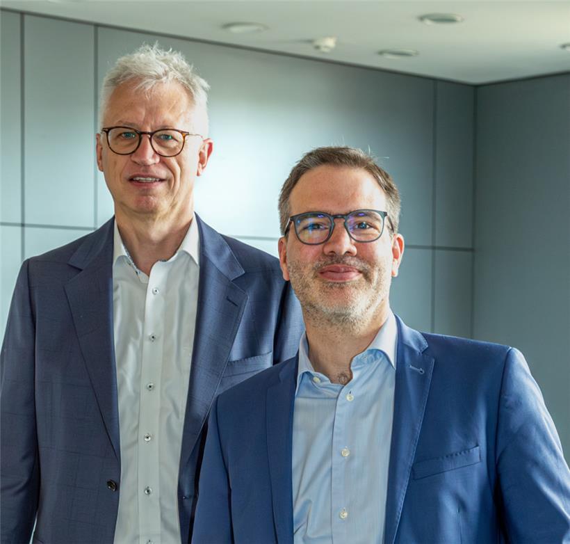 Frank Wagener mit Paul Tockert
