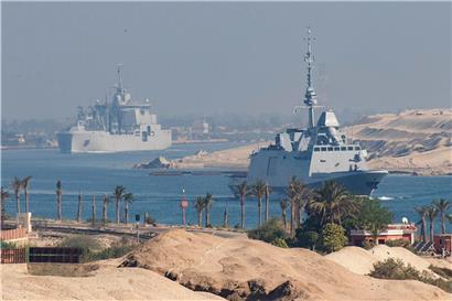 Französische Kriegsschiffe im Roten Meer, Einsatz in der Straße von Hormus nach USA-Iran-Einigung