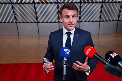 Frankreichs Präsident Emmanuel Macron ist eine der treibenden Kräfte hinter der „Koalition der Willigen“
