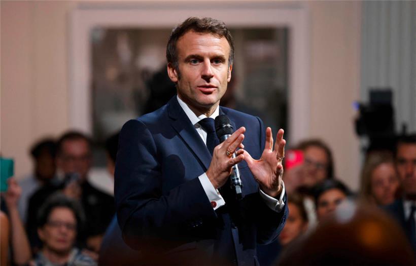 Frankreichs Präsident Emmanuel Macron will Russland Sicherheitsgarantien anbieten
