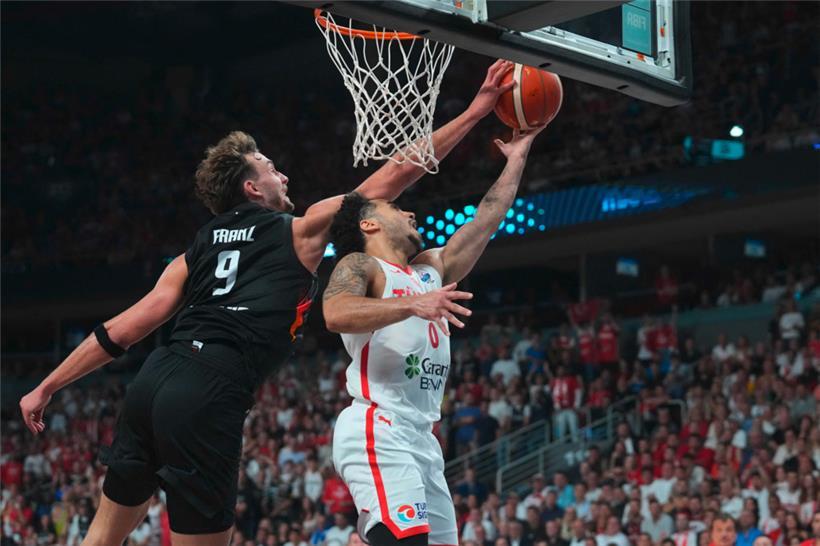 Franz Wagner und Deutschland besiegten am Sonntagabend die Türkei im EM-Finale
