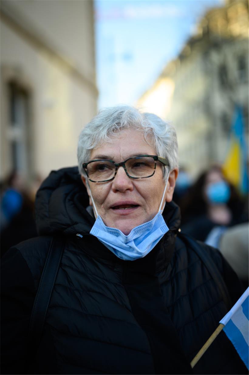 Frau Bukvic Repusic will keinen Krieg mehr
