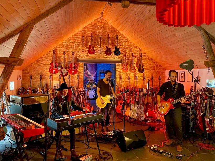 Fred Baretto Group zu Gast bei Luc Henzig und seiner Sammlung