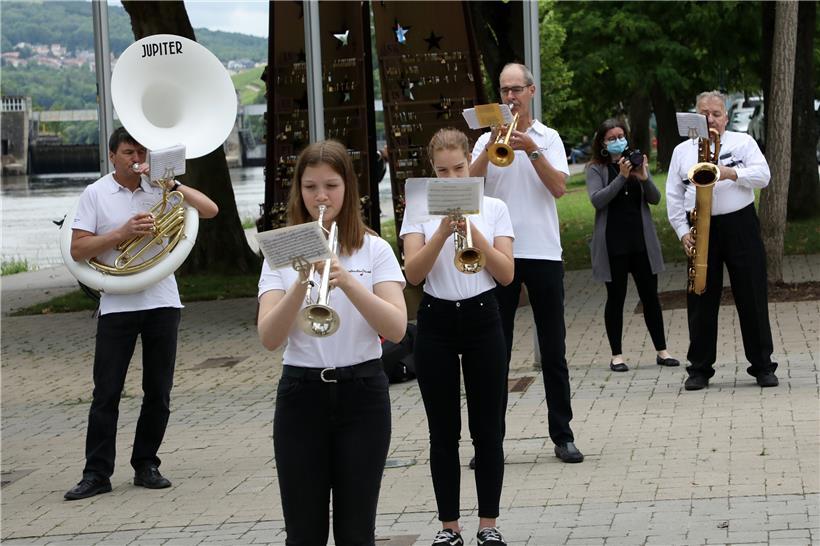 Freude schöner Götterfunken: Das „Welleschter“ Musikensemble spielt die Europa-H...