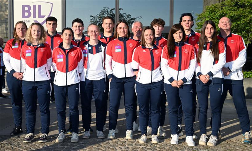 Freuen sich auch darüber, ein Teil der großen luxemburgischen Sportfamilie sein zu dürfen: die beiden Rugby-Mannschaften
