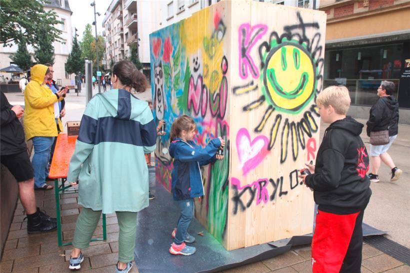 Früh übt sich, wer ein (Graffiti-)Künstler werden will