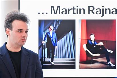 Führt demnächst das Luxembourg Philharmonic an: Martin Rajna bei der Pressekonferenz zu seiner Ernennung
