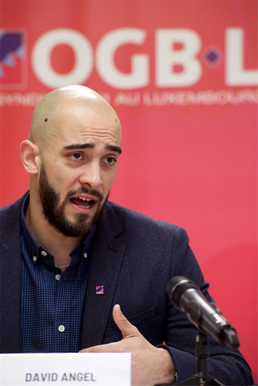 Führte durchs Gespräch: David Angel vom OGBL