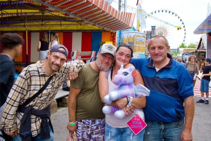 Für Christine Schott (Mitte rechts) ist dies ein Tag zum Durchatmen
