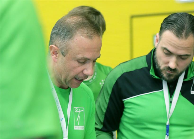 Für Dejan Gajic (l.) übernimmt in der kommenden Saison Co-Trainer Marko Stupar (r.)
