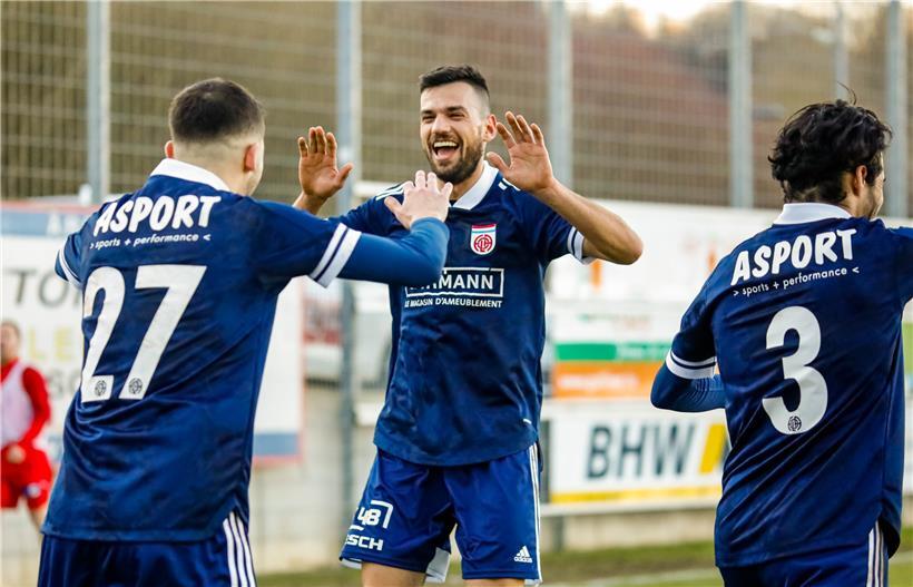 Für Dejvid Sinani lief es in den vergangenen Wochen wie am Schnürchen
