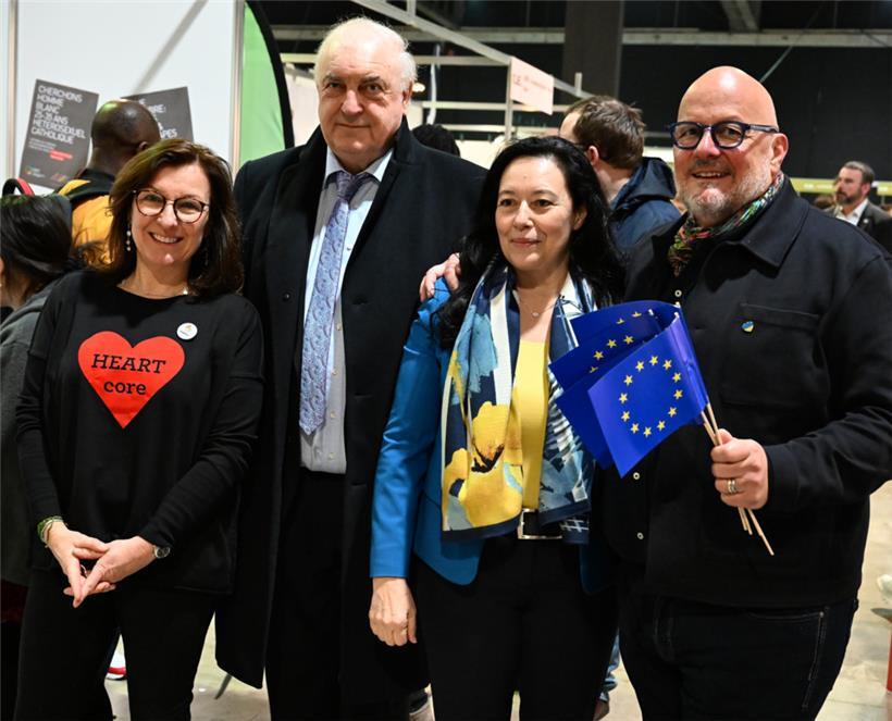 Für Luxemburgs Europaparlamentarier Tilly Metz, Charel Goerens, Isabelle Wiseler-Lima, Marc Angel (v.l.n.r.) steht am Sonntag einiges auf dem Spiel
