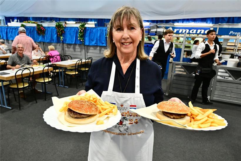 Für Lydie Polfer ist es längst nicht der erste Einsatz auf der Fouer