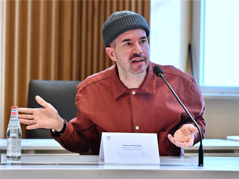 Markus Miessen von Uni Luxemburg arbeitet in der Stadt, um urbane Regeneration in Esch zu erforschen