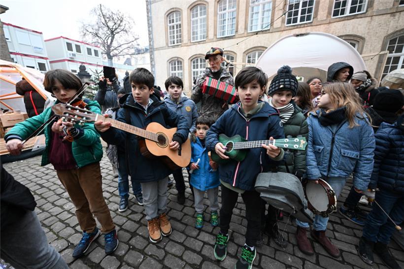 Für Musik war bei der offiziellen Eröffnung am Donnerstag gesorgt