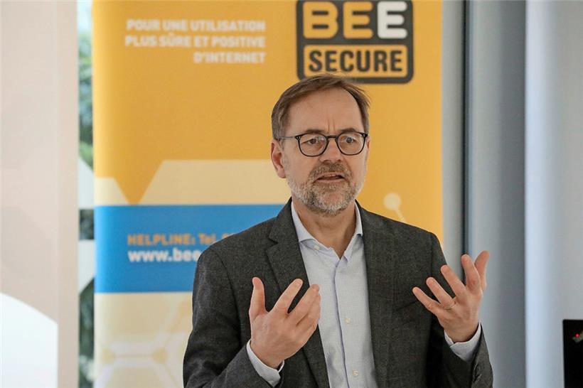 Für SNJ-Direktor Georges Metz soll der „Bee Secure Radar“ zur Diskussion anregen
