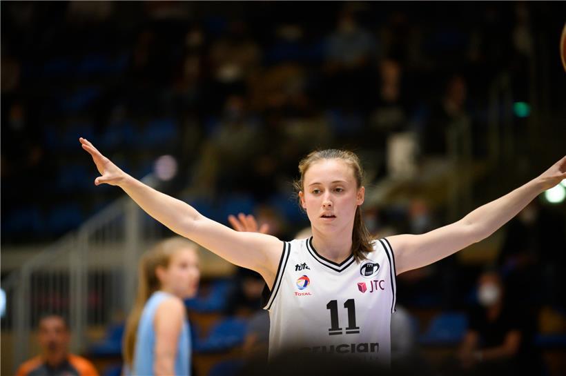 Für T71-Kapitänin Catherine Mreches spielt die dramatische Finalniederlage 2019 keine Rolle mehr
