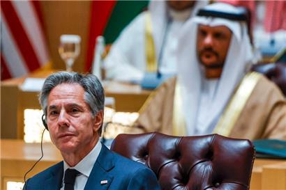 Für US-Außenminister Antony Blinken gibt es im Krieg in Gaza eine „grundlegende Veränderung in der Dynamik“
