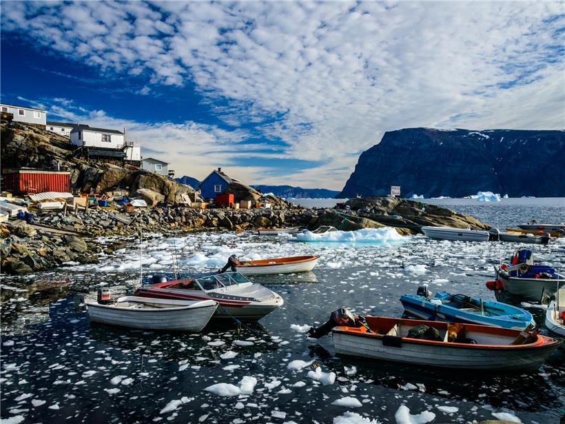 Bergbau in extremen klimatischen Bedingungen ohne ausreichende Infrastruktur für Bodenschätze-Abbau