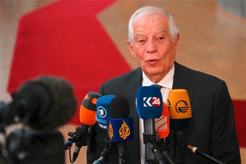 Für den EU-Außenbeauftragten Josep Borrell dürfte es voraussichtlich das letzte Ratstreffen mit den EU-Außenministern gewesen sein, bevor im Dezember die neue Kommission übernimmt
