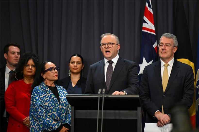 Für den australischen Premierminister Anthony Albanese ist das Referendum ein „Herzensprojekt“
