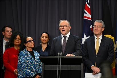 Für den australischen Premierminister Anthony Albanese ist das Referendum ein „Herzensprojekt“
