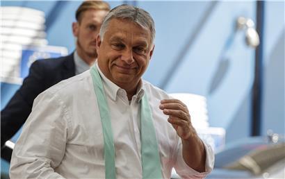 Für den ungarischen Autokraten Viktor Orban ist der EU-Gipfel offenbar gut gelaufen

